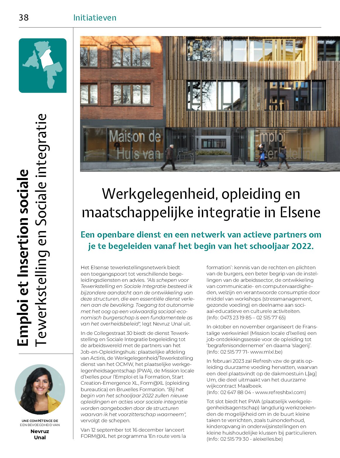 Emploi, formation et insertion sociale à Ixelles post thumbnail